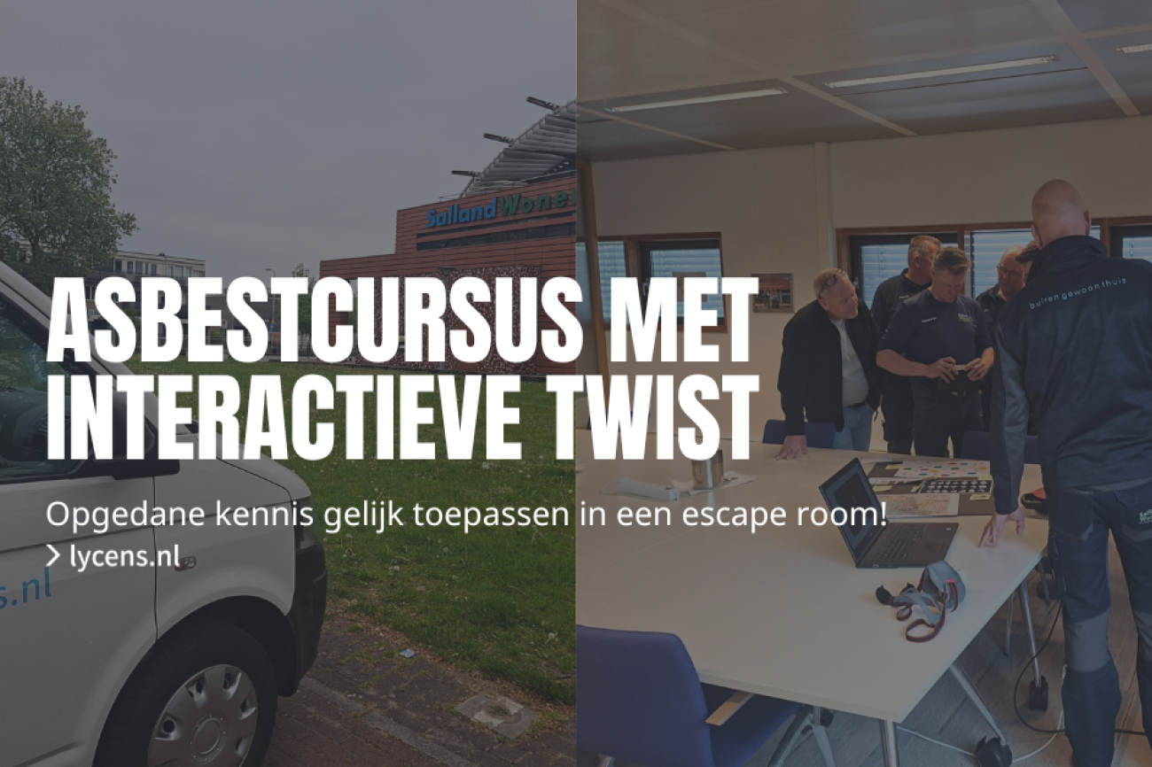 Asbestherkenningscursus krijgt interactieve twist