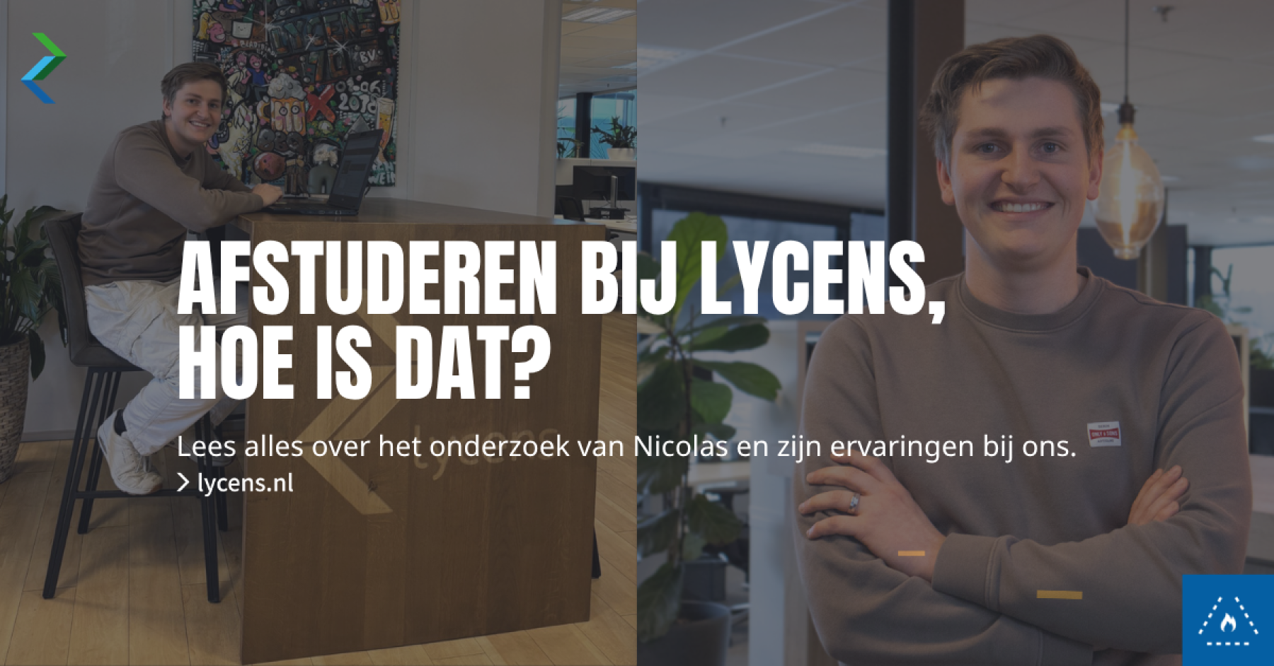 Afstuderen bij Lycens, hoe is dat?